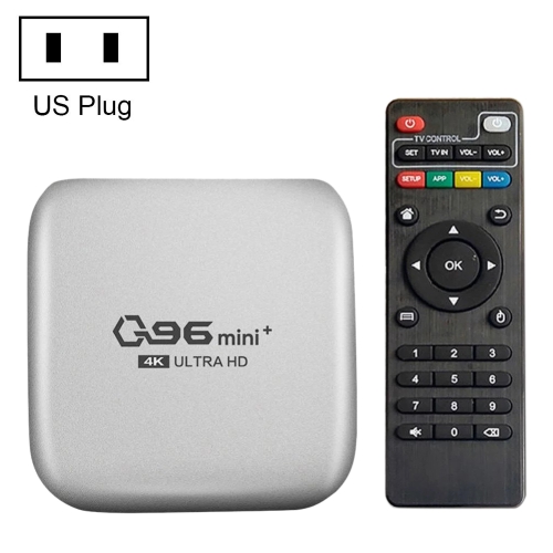 Q96 Mini+ HD 1080P Android TV box Сетевая приставка, Память: 1 ГБ + 8 ГБ (штепсельная вилка США)