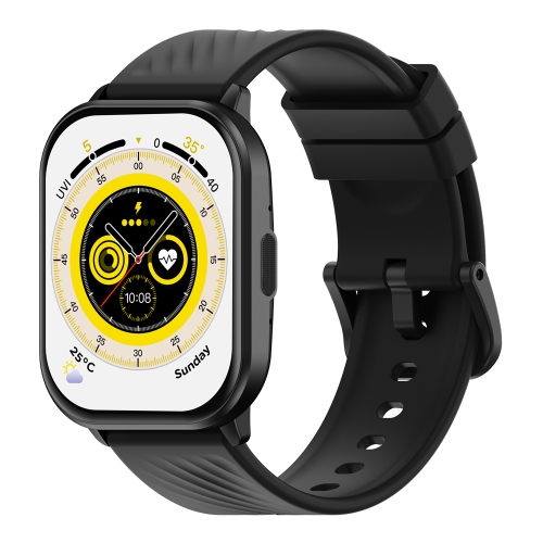 Zeblaze GTS 3 2,03-дюймовый IP68 Водонепроницаемые умные часы с Bluetooth для вызова (черный)