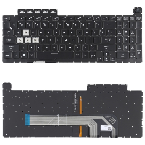Для Asus TUF Gaming F15 FX506 FA506 Клавиатура версии США с подсветкой