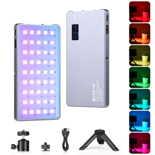 PULUZ LED Full Color RGB Beauty Fill Light Карманный свет для видеоблогов