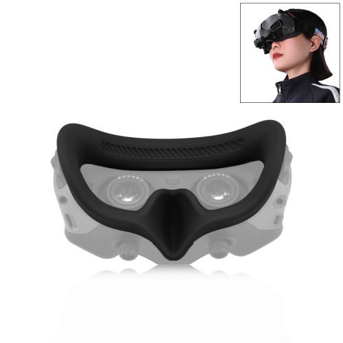 Для DJI Avata Goggles 2 PULUZ Flying Eye Mask Силиконовый защитный чехол (черный)