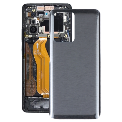 Стеклянная задняя крышка аккумулятора для Xiaomi 11T/11T Pro (серая)