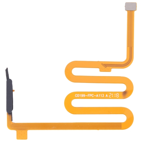 Для Infinix Note 10 Pro Оригинальный гибкий кабель датчика отпечатков пальцев (черный)