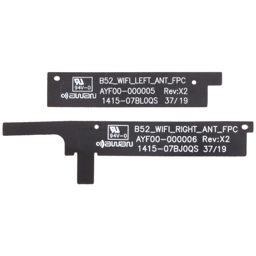 Для Microsoft Surface Pro 7 1 Pair WIFI Signal Antenna Flex Cable Plastic Frame