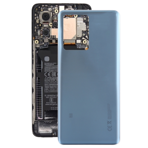 Для Xiaomi Redmi Note 12 Pro+ задняя крышка батареи из OEM-стекла (синяя)