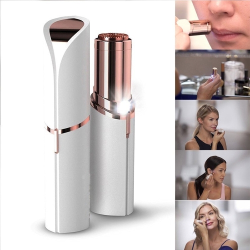 Электрический эпилятор для удаления волос для женщин Аксессуары для эпилятора для защиты лица Body Face Mini Makeup Tool (белый)