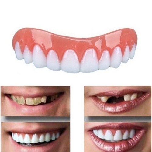 5шт косметический инструмент вставные зубы мгновенная улыбка комфортная посадка Flex поддельный зуб крышка