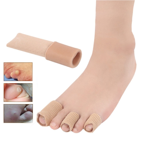 3 шт., подушечки для пальцев ног, трубчатые рукава, режущие силиконовые гелевые подушечки для пальцев ног для удаления мозолей, размер: маленький, 1,5 см