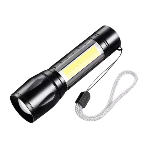 Мини-портативный фонарик, сильный свет, зарядка, прочный светодиодный светильник